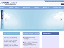 Tablet Screenshot of airsidelogix.com